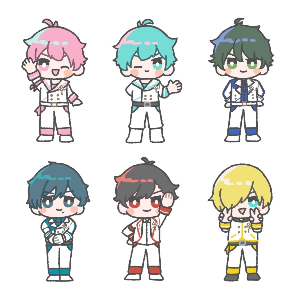 LOOK A LIVE衣装アクキー