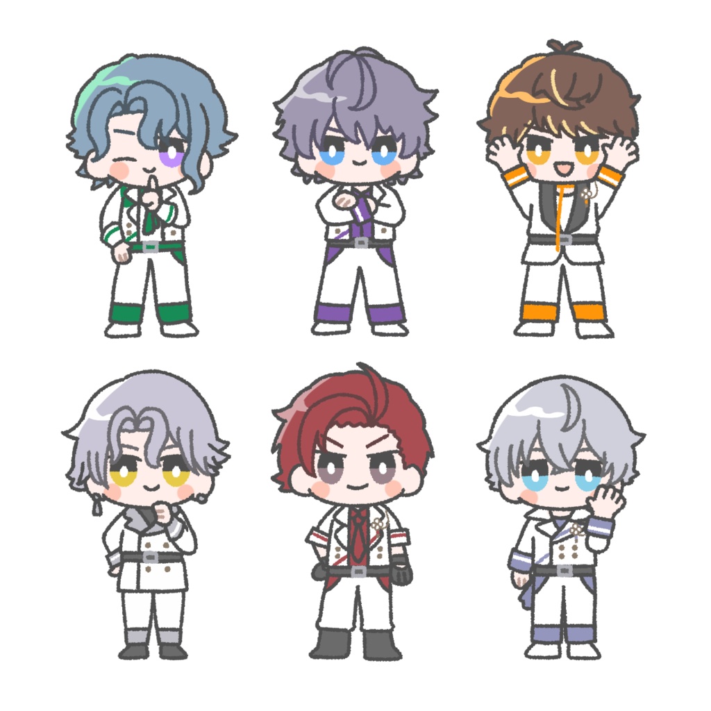 LOOK A LIVE衣装アクキー その2