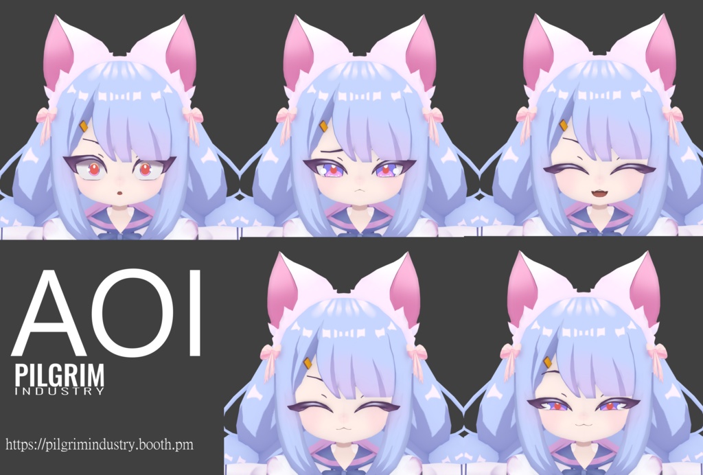 Aoi オリジナル3Dモデル