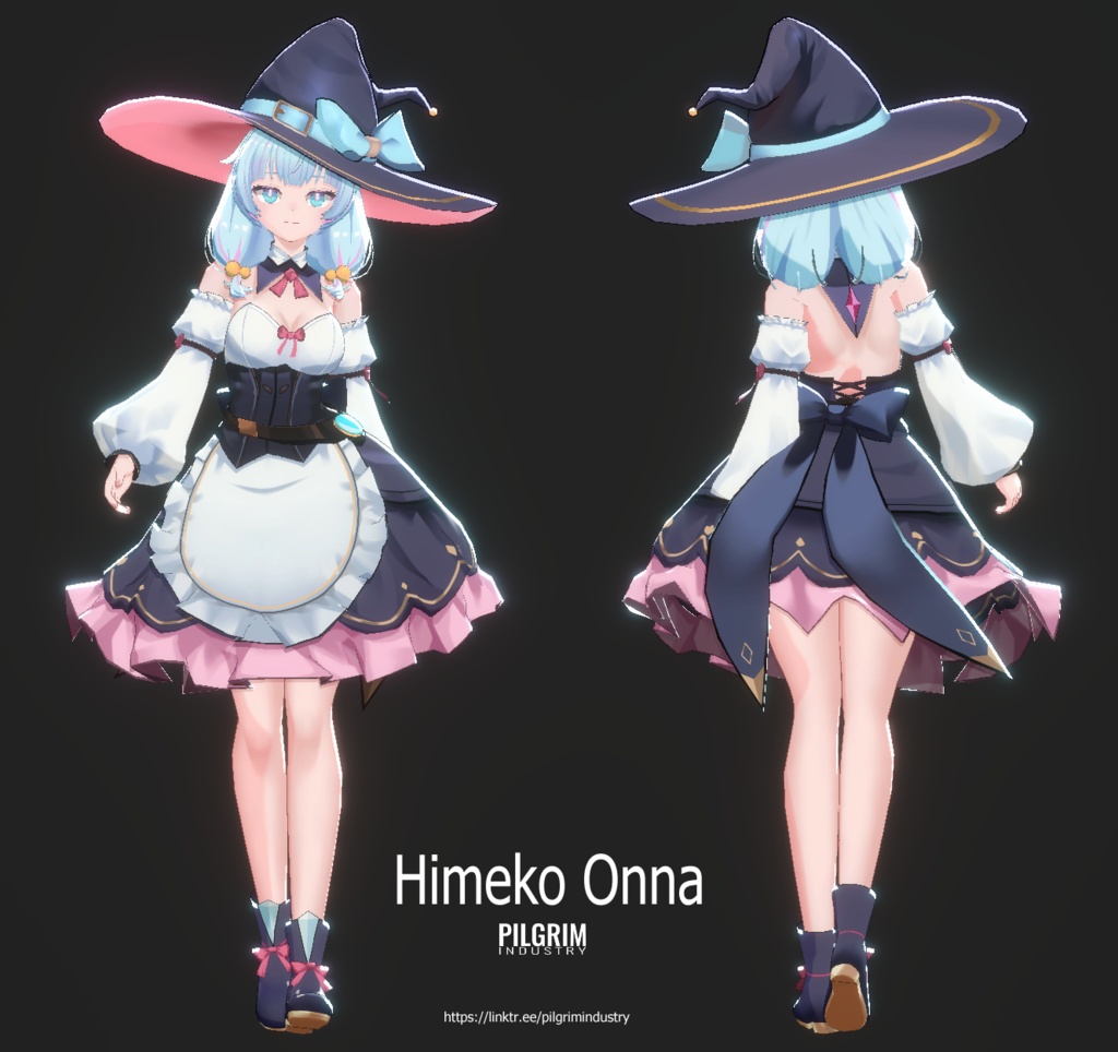 Himeko Onna オリジナル3Dモデル