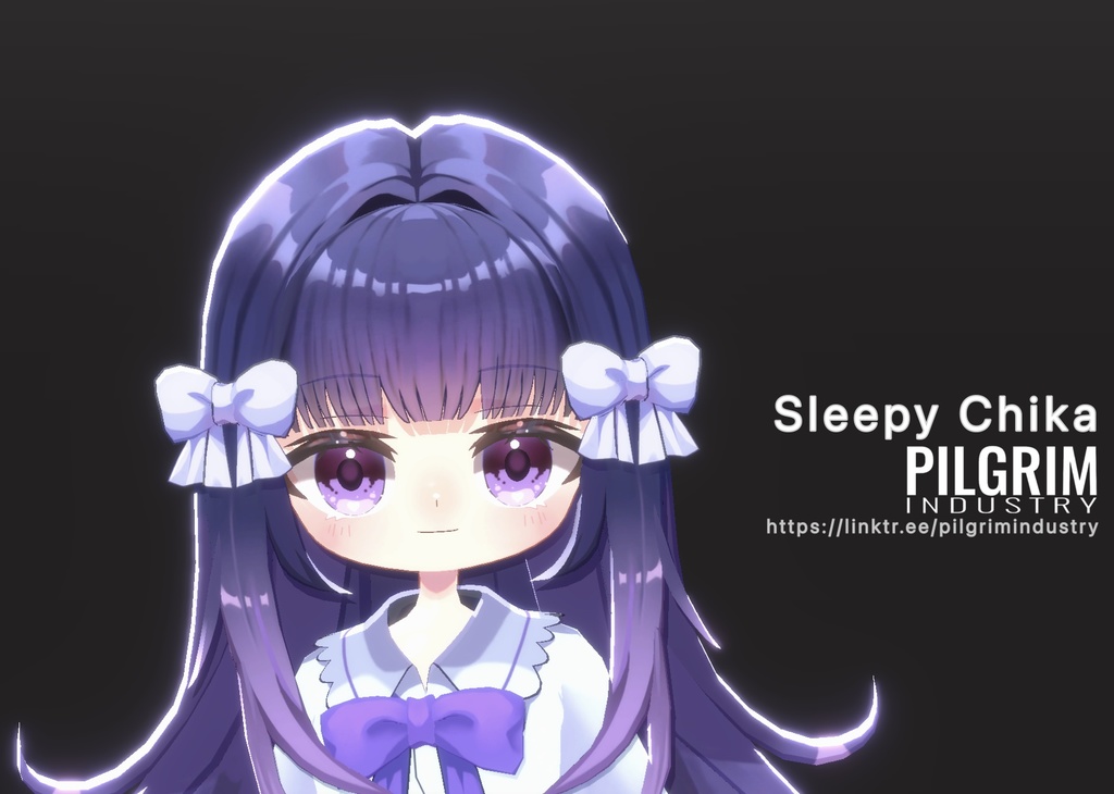 Sleepy Chika オリジナル3Dモデル