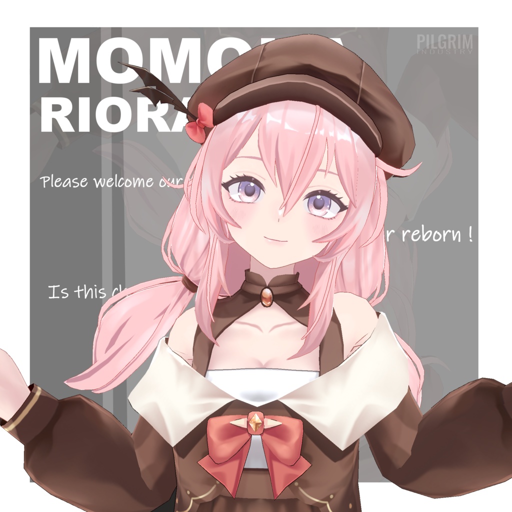 Momoha Riora オリジナル3Dモデル