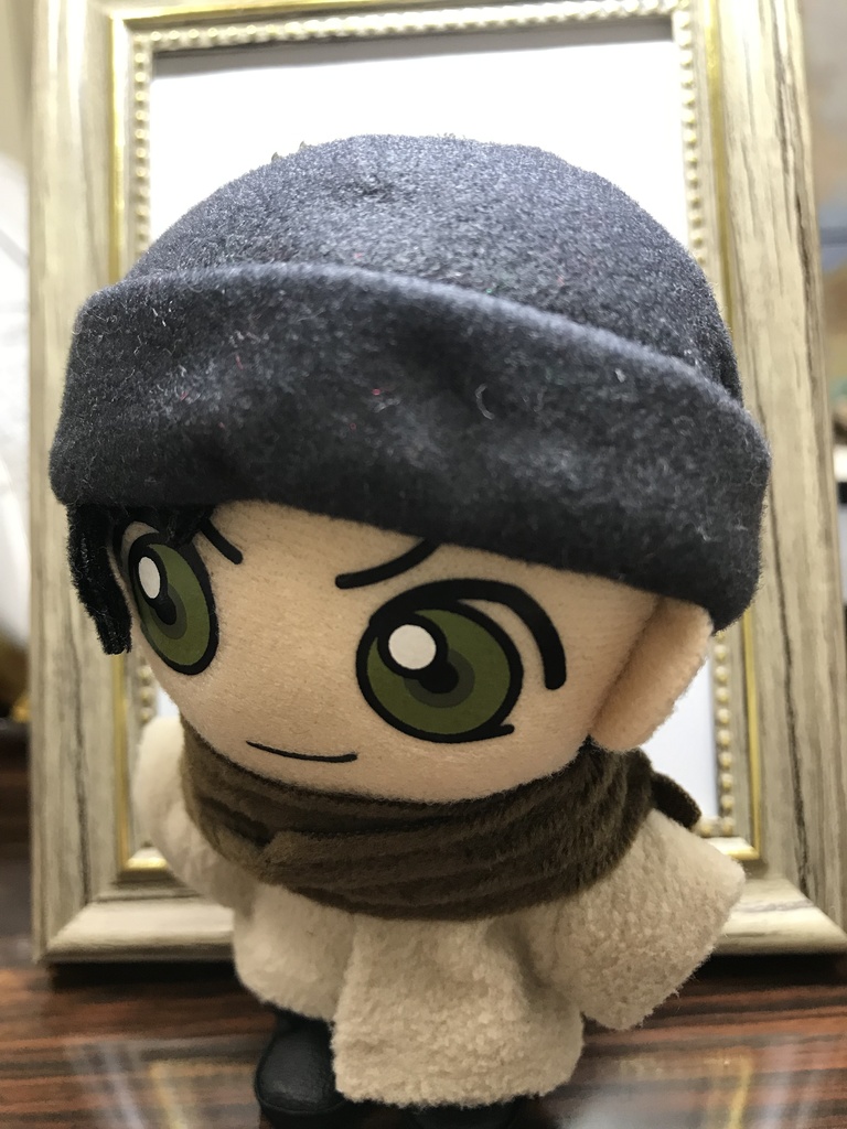 ぬい マフラー コーデュロイ