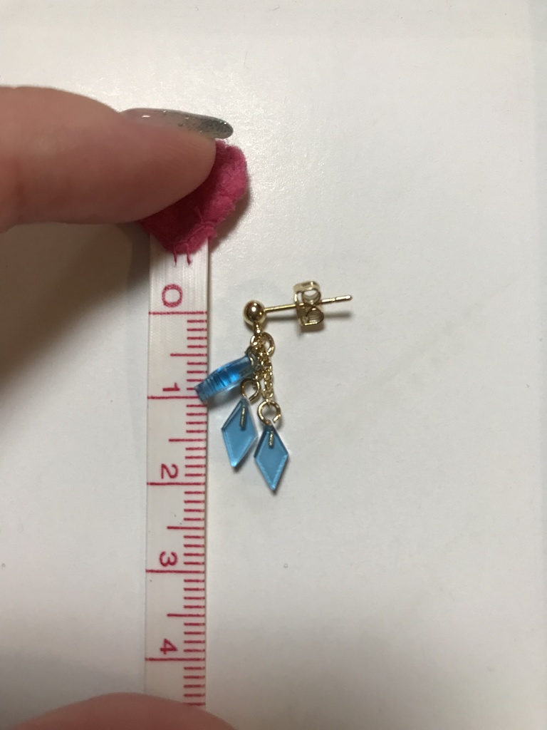 ぬい用 ピアス ツイステ