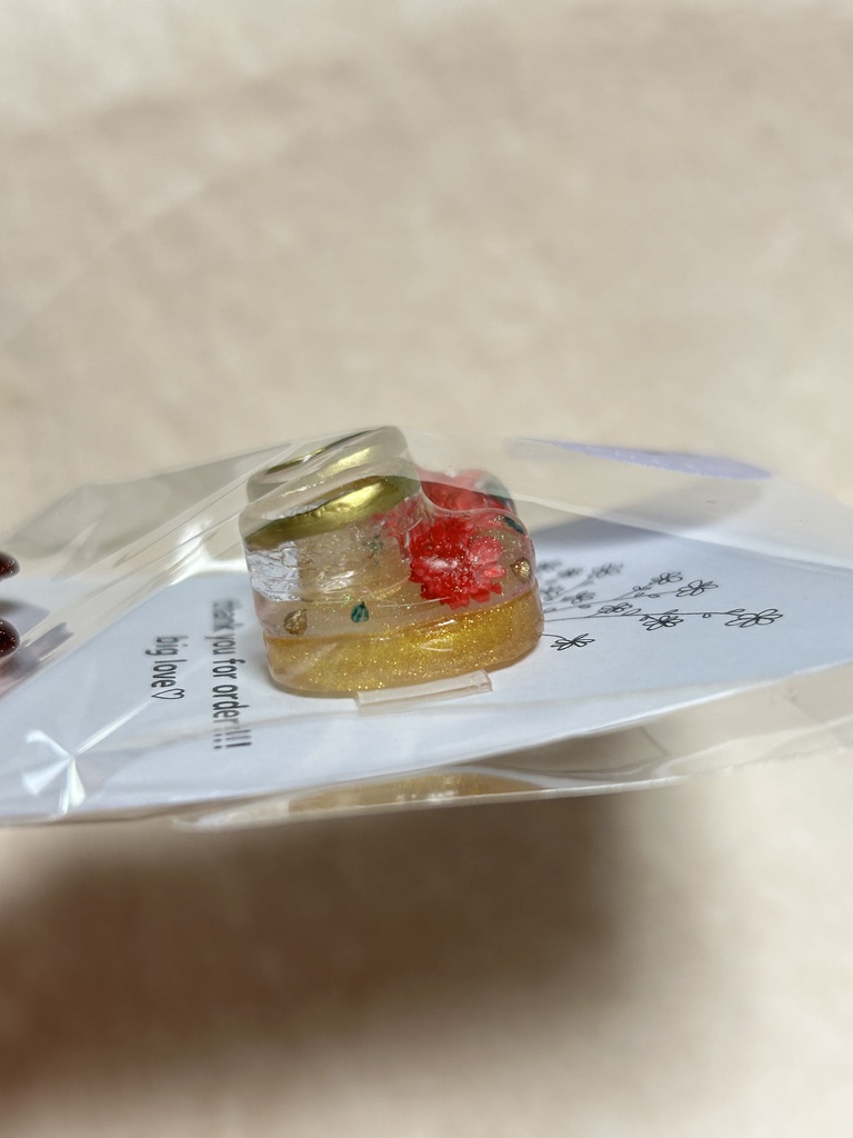 レジンフラワーシューズ Xmas ver.