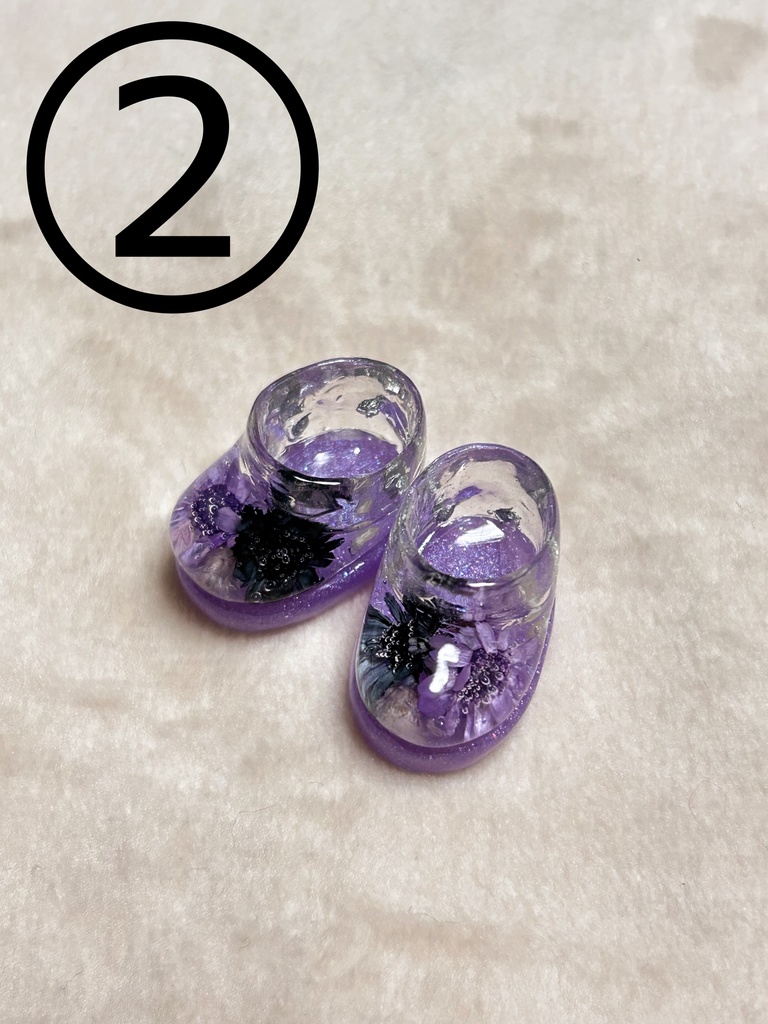 ぬい用レジンシューズ