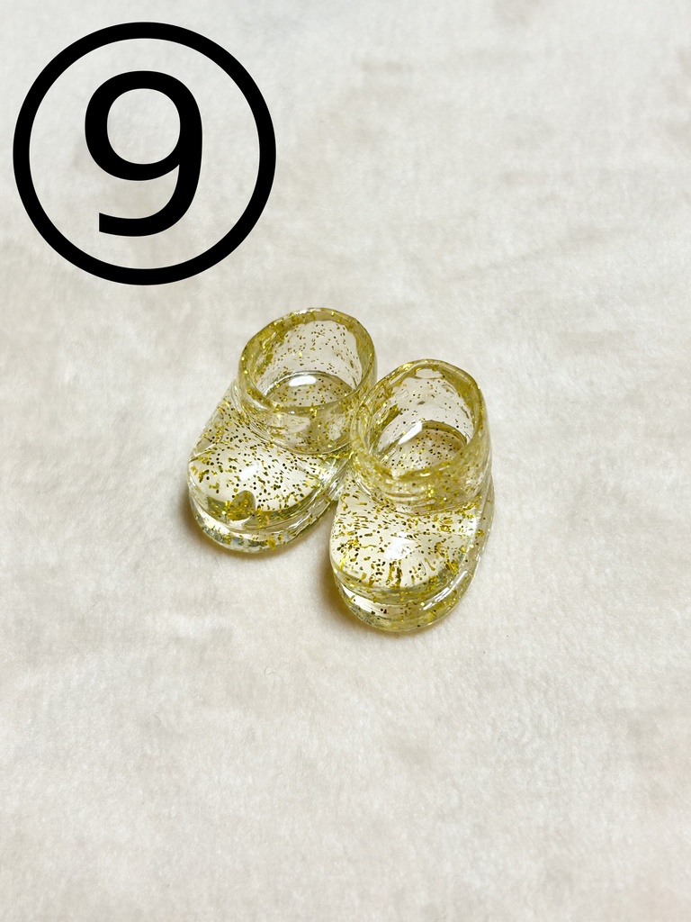 ぬい用レジンシューズ