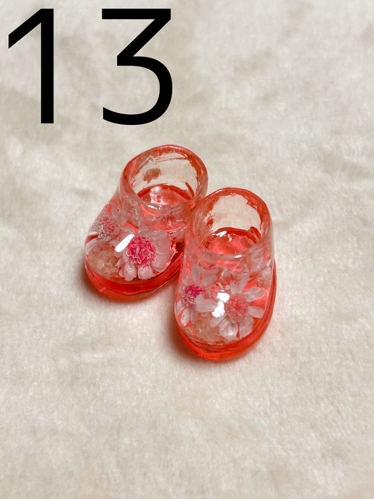 ぬい用レジンシューズ