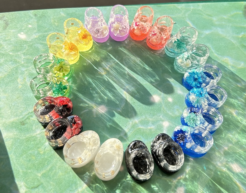 ぬい用レジンシューズ