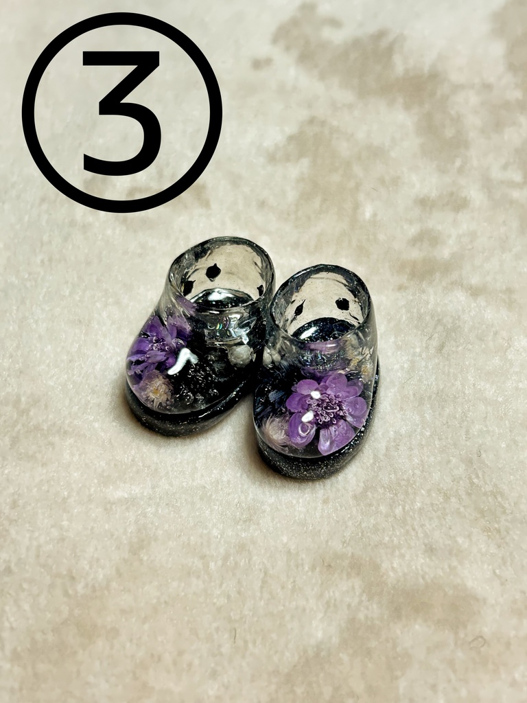 ぬい用レジンシューズ