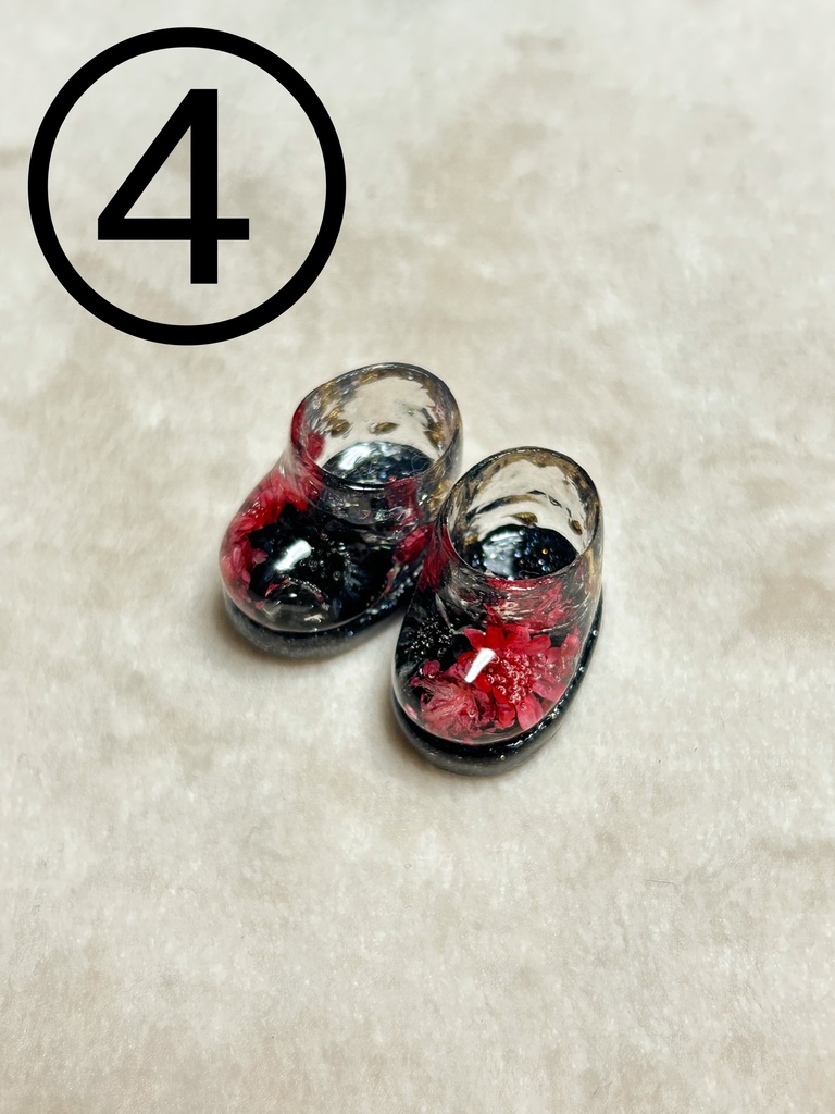 ぬい用レジンシューズ