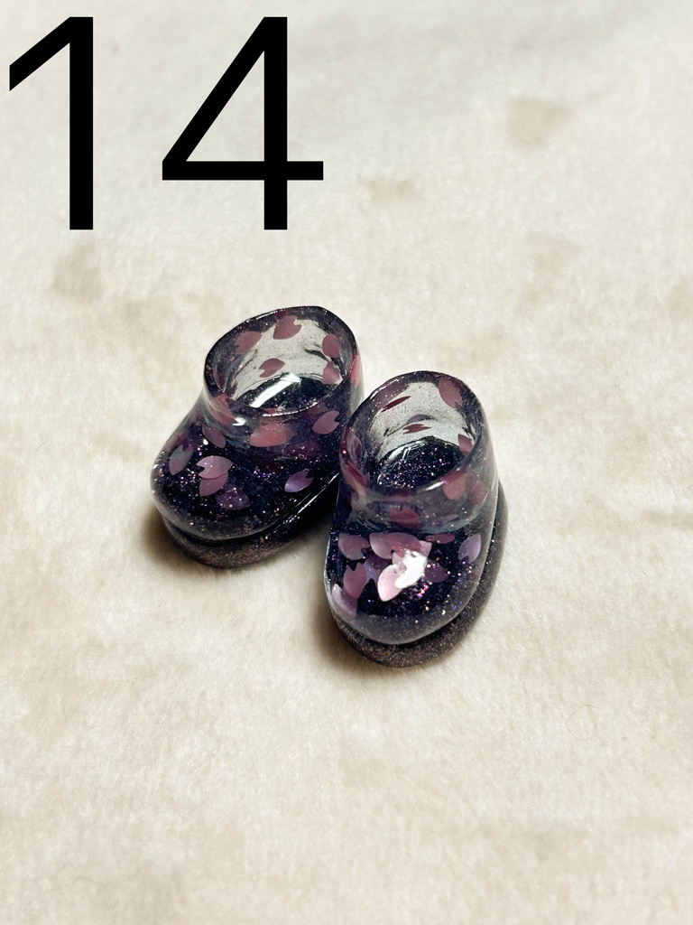 ぬい用レジンシューズ