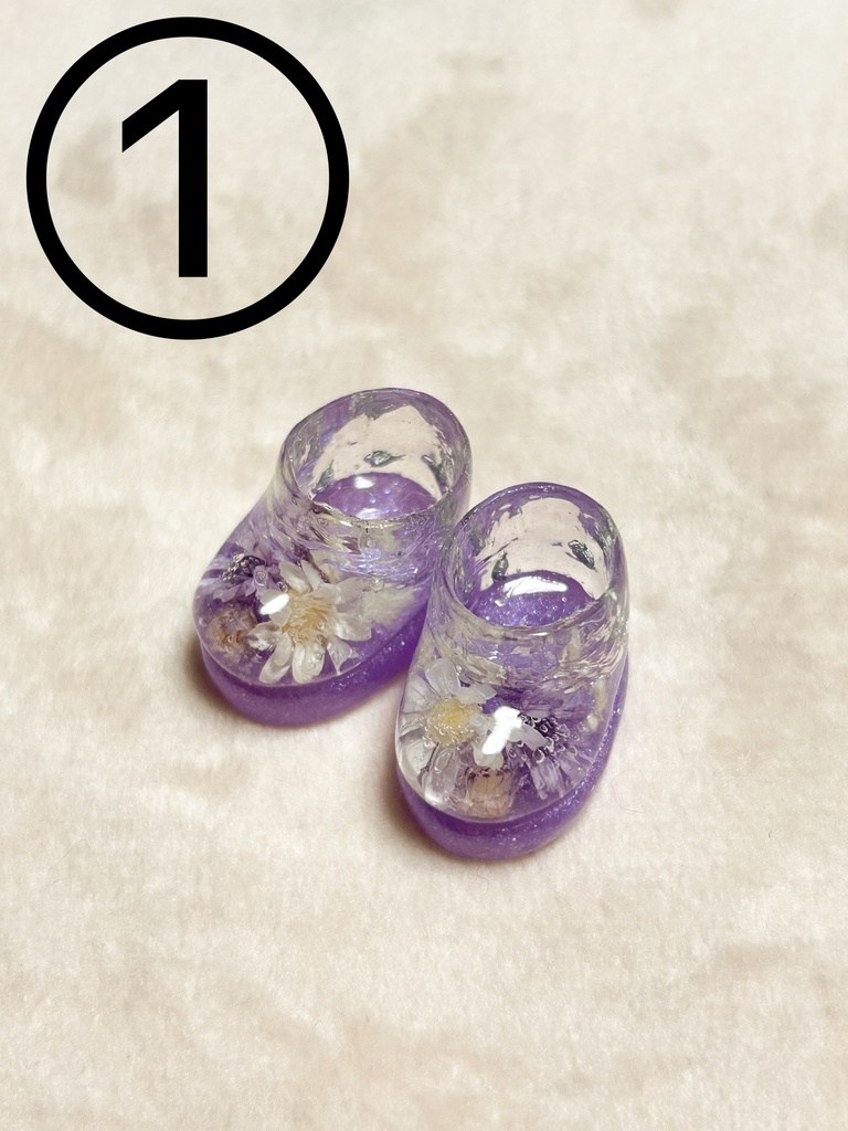 ぬい用レジンシューズ