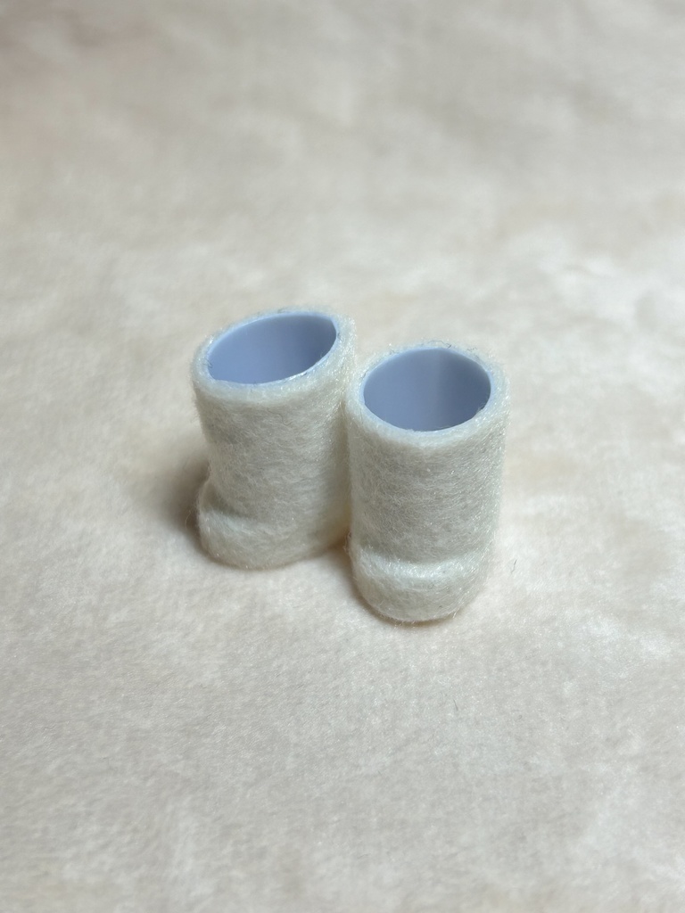 ぷにみお用 ムートン風ブーツ