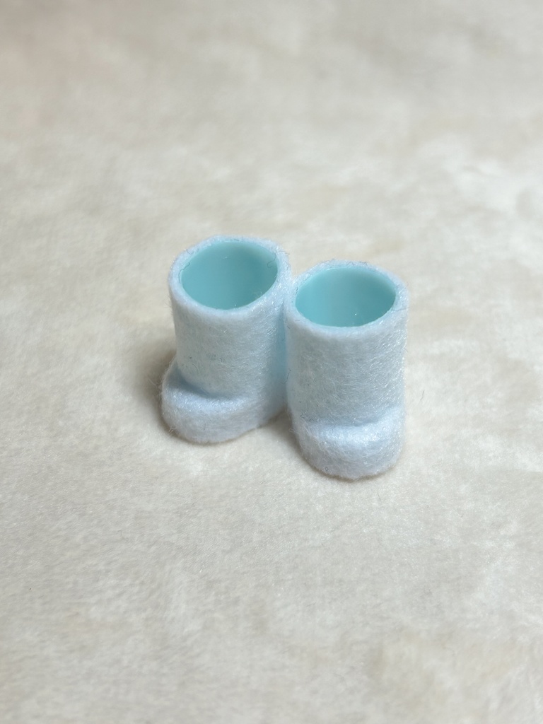 ぷにみお用 ムートン風ブーツ