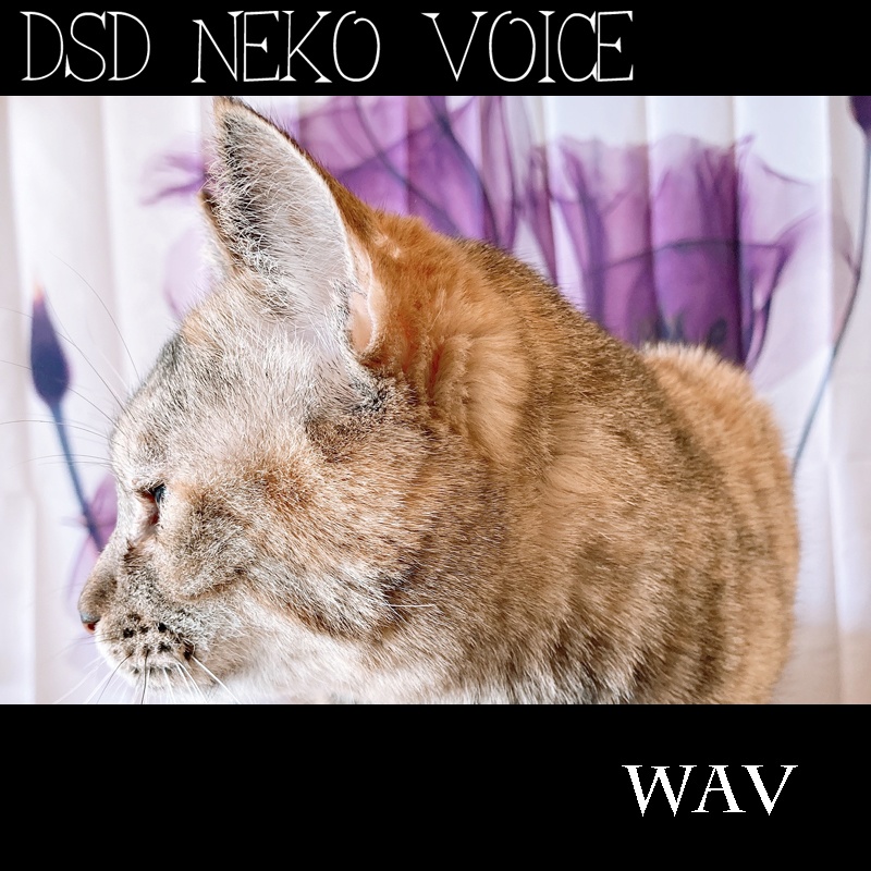  猫の鳴き声 猫ボイス  サンプルパック　DTM作曲用効果音『ねこボイス』WAV DSD録音