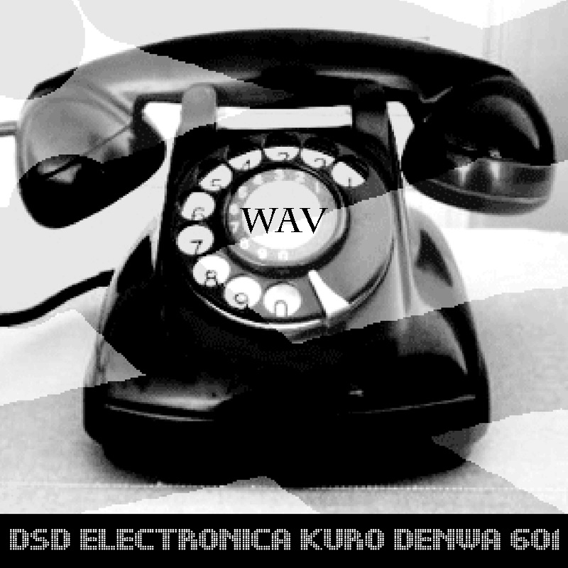 黒電話 音源 サンプルパック『黒電話601式』 WAV DSD録音 DTM作曲用効果音