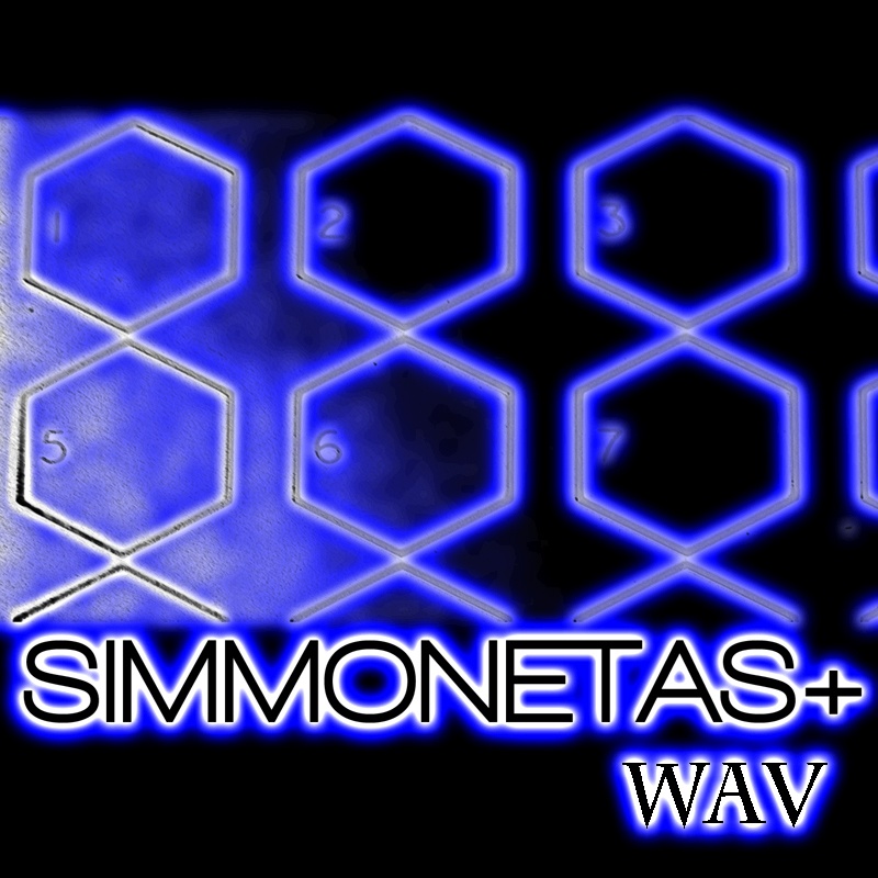  Analog Synth Drum SIMMONETAS＋5 オリジナルアナログシンセドラム音源 WAV 