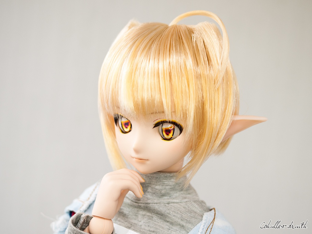 40-60cmドール用 エルフ耳パーツ