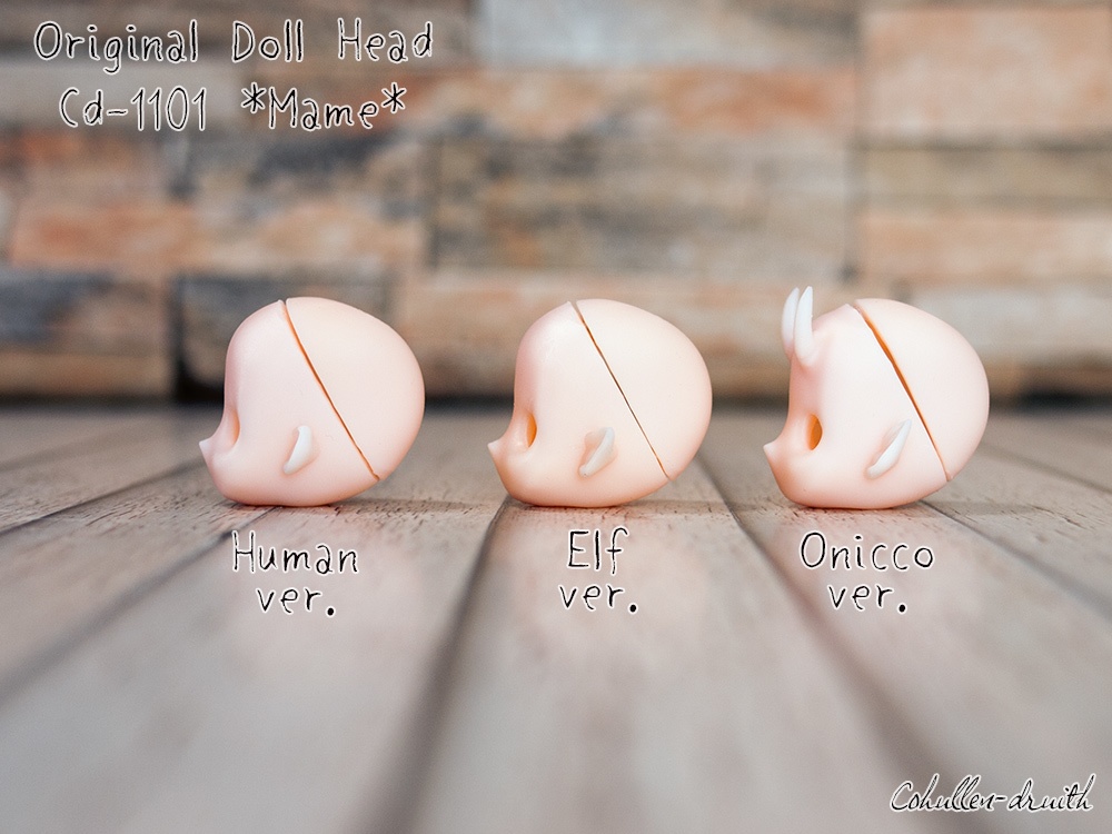 *Mame* Cohullen-druithオリジナルドールヘッド