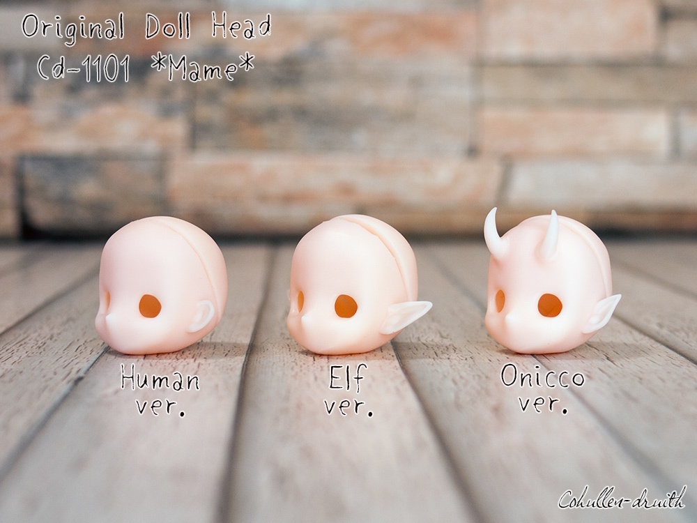 *Mame* Cohullen-druithオリジナルドールヘッド