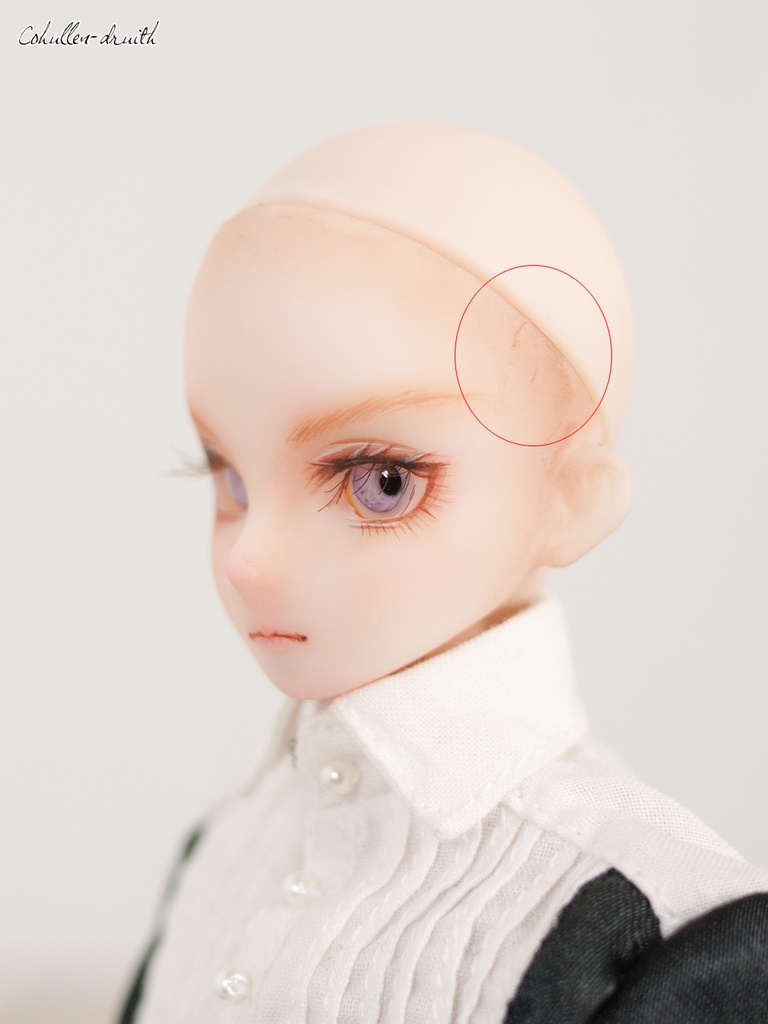 ☆1/6カスタムヘッド『薫』☆ オビツ 1/6 カスタムヘッド カスタムドール ヘッド c（OB(SIMPU