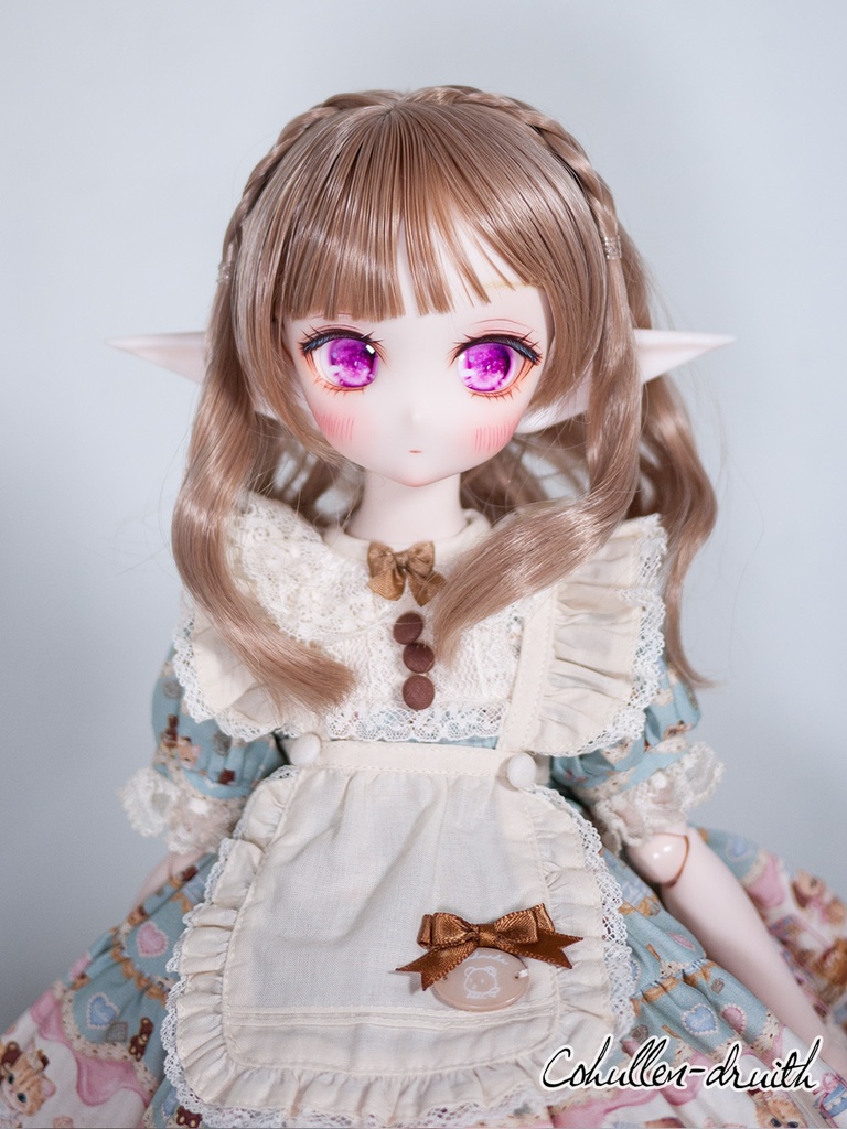 40-60cmドール用 エルフ耳パーツ きりながVer.