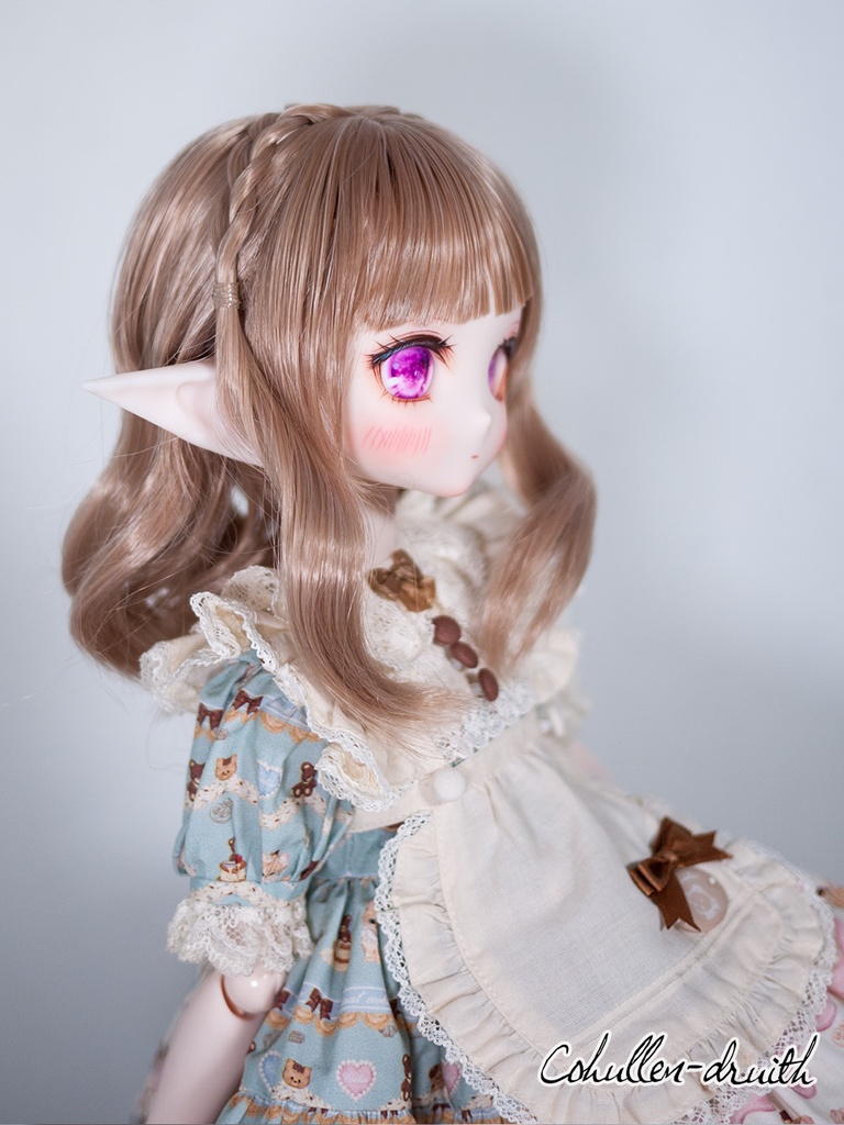 40-60cmドール用 エルフ耳パーツ きりながVer.