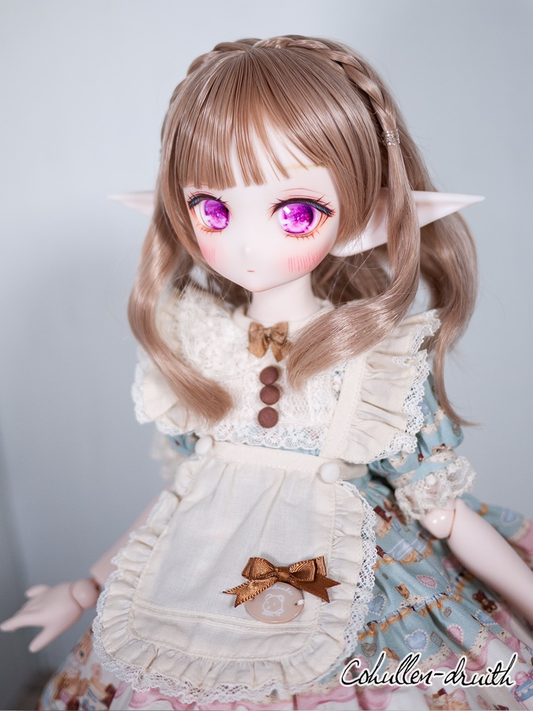 40-60cmドール用 エルフ耳パーツ きりながVer.