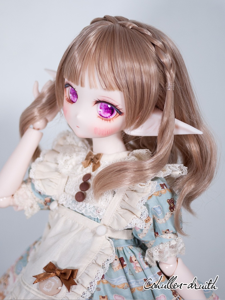 40-60cmドール用 エルフ耳パーツ きりながVer.