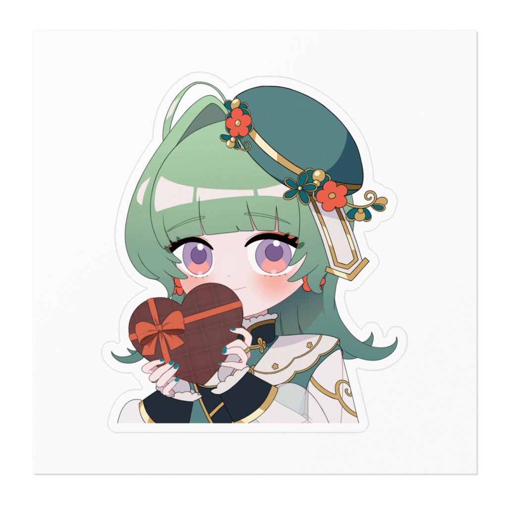 千草透花2024バレンタインステッカー【A】