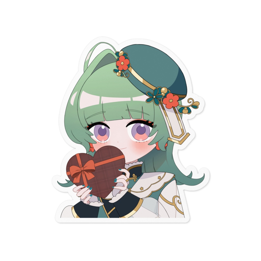 千草透花2024バレンタインステッカー【A】