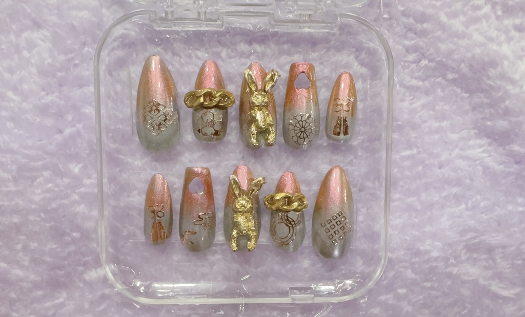 ネイルチップ【うさぎ】
