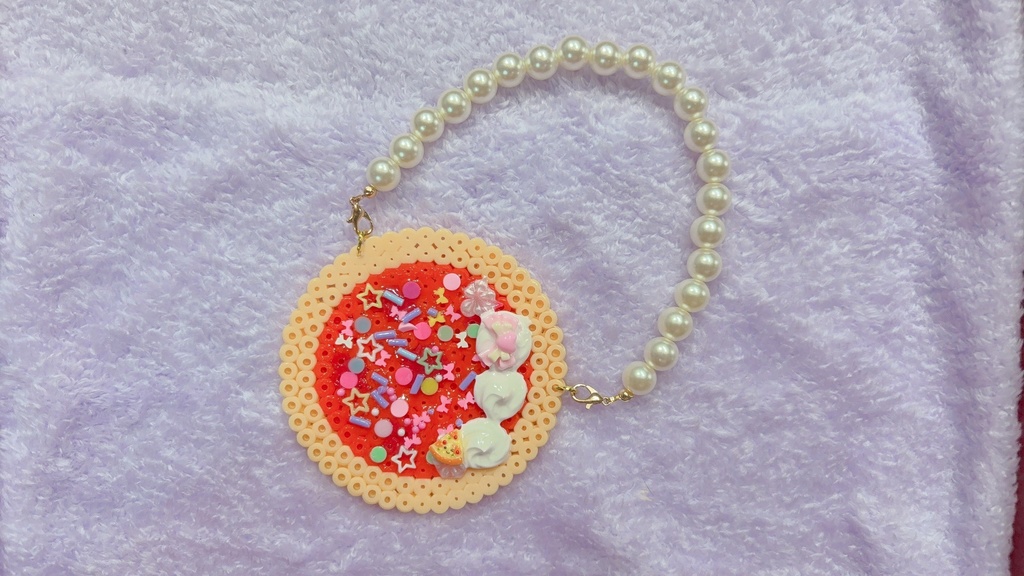 ギャラクシーアイスピザ　バッグチャームB