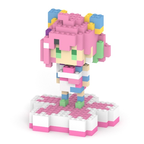 桜樹みりあ ブロックフィギュアセット