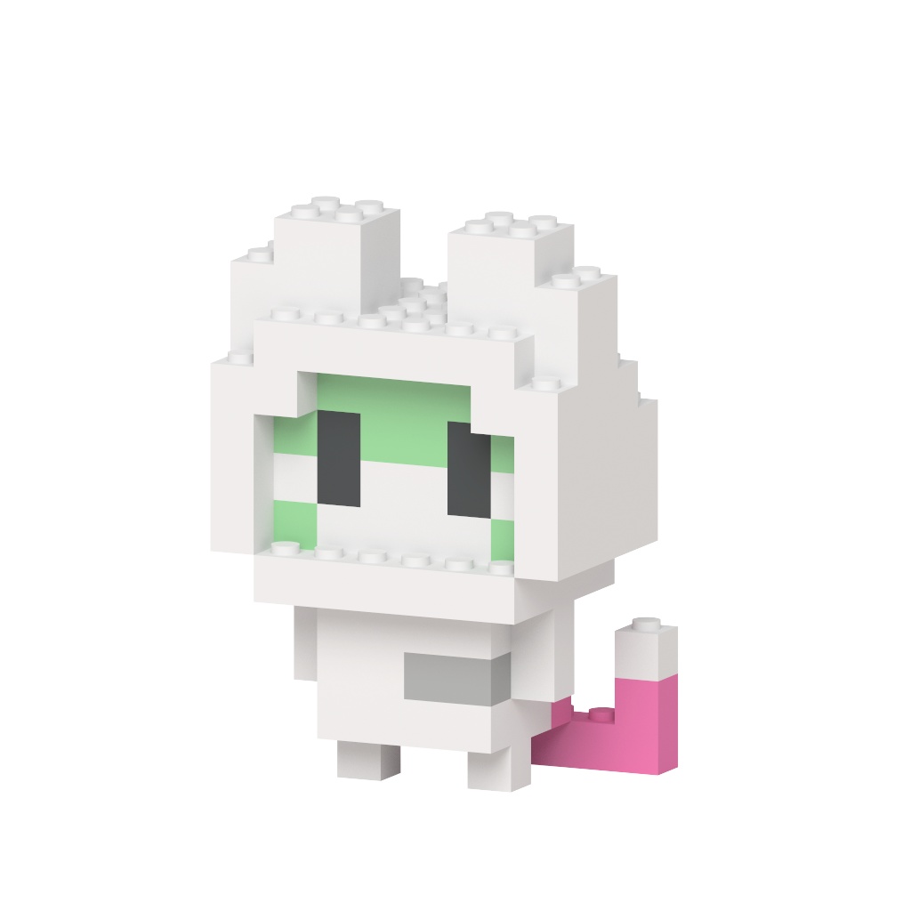 桜樹みりあ ブロックフィギュアセット