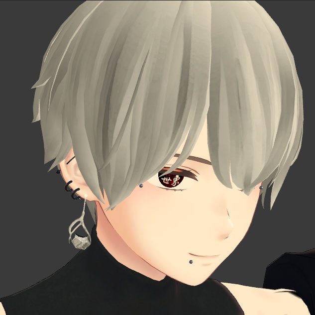 【無料】キャットイヤリング 【VRChat想定】