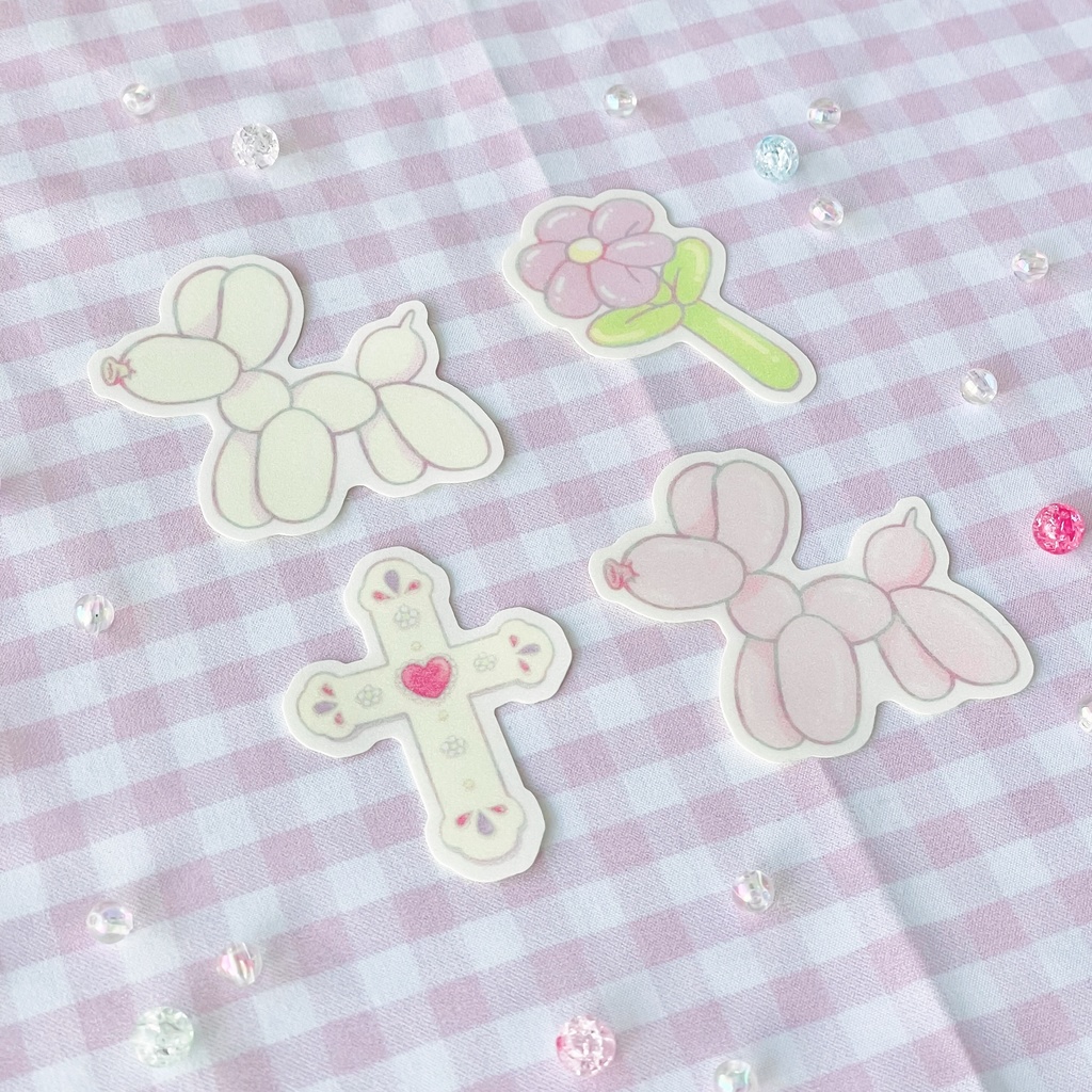 きらきらステッカー