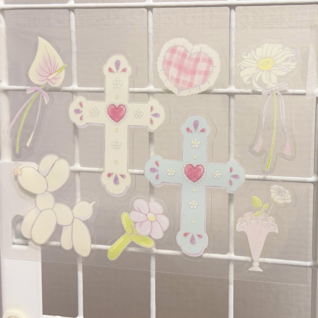 クリアシール(ハーフカット)