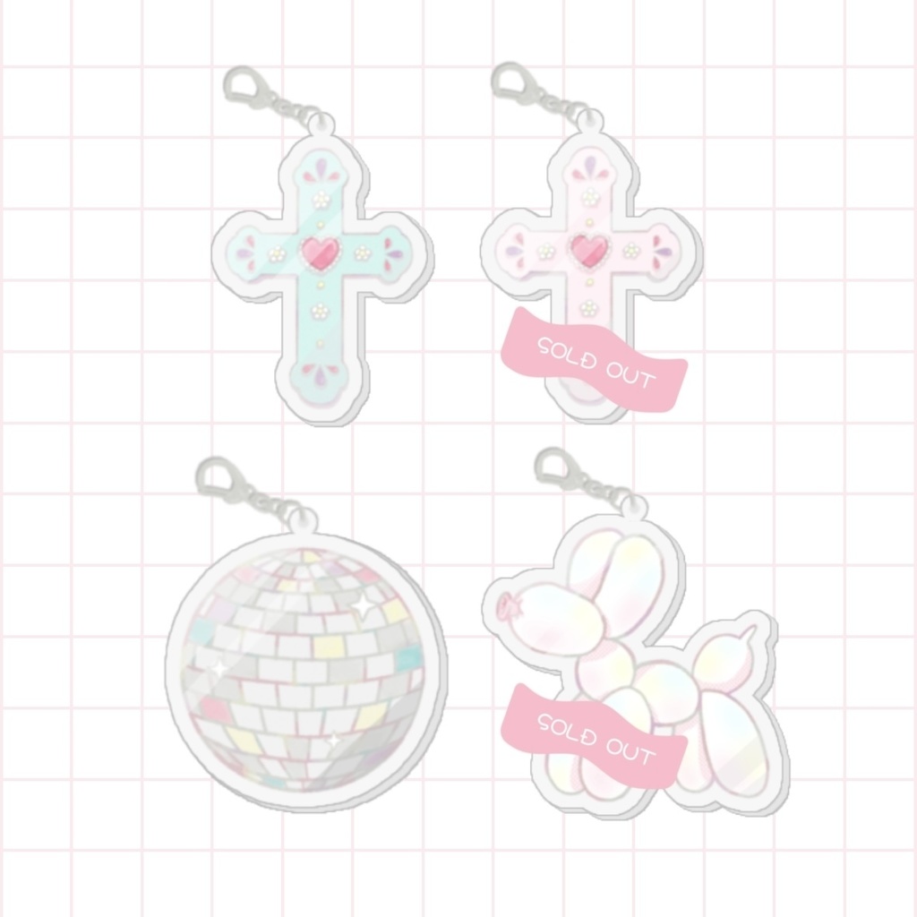 アクリルキーホルダー