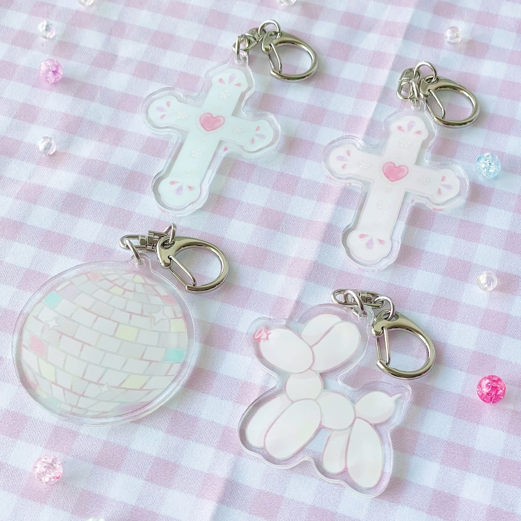 アクリルキーホルダー