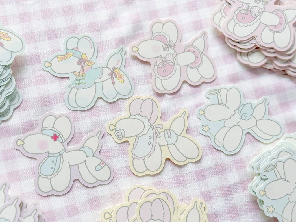 おめかしステッカー