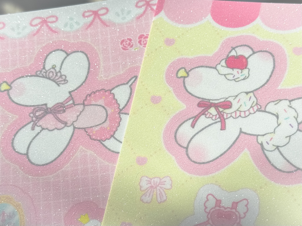 きらきらミニシール