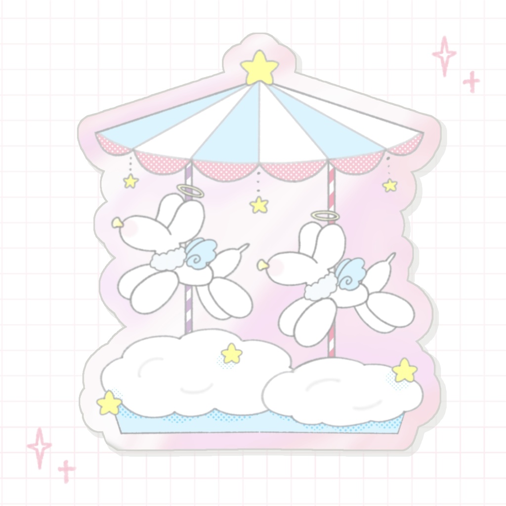 オーロラステッカー