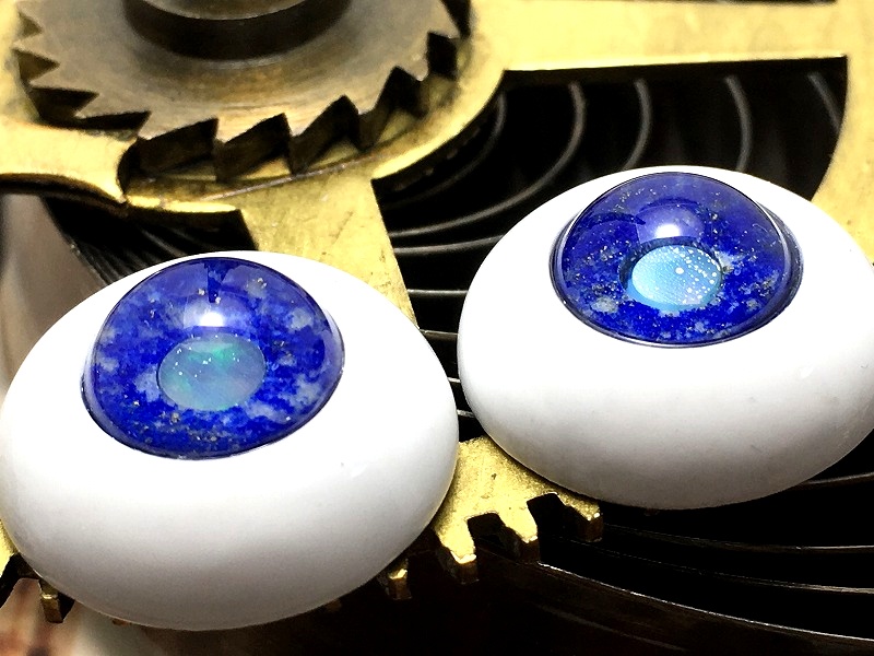 【18mmドールアイ】ジュエリードールアイ Machineral eye:ホルス