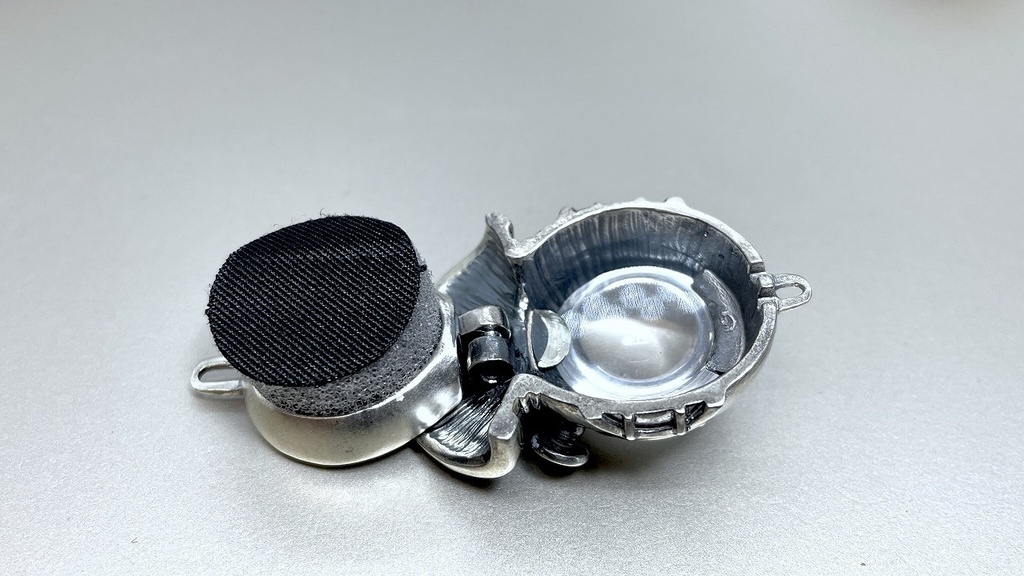 【Abyss Diver】潜水服型ルースケースペンダントトップ(シルバー925ver)