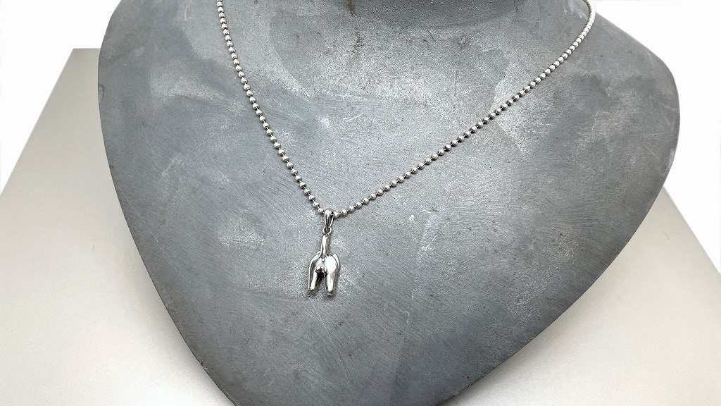 猫福栗(ねこふぐり)SVペンダントトップ