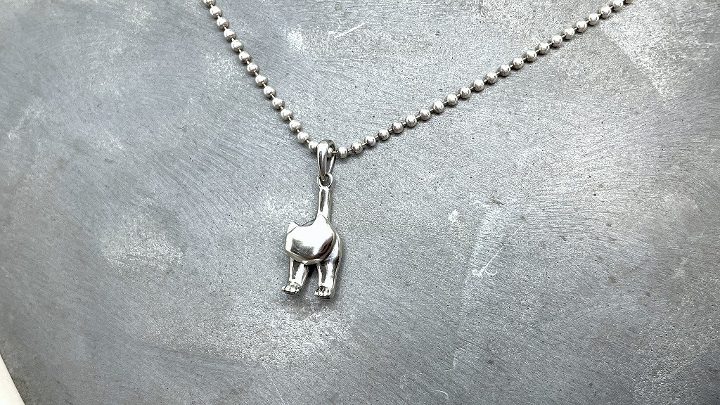 猫福栗(ねこふぐり)SVペンダントトップ