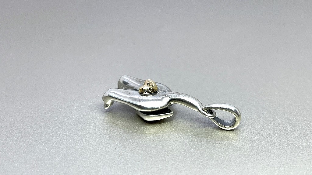 猫福栗(ねこふぐり)SVペンダントトップ