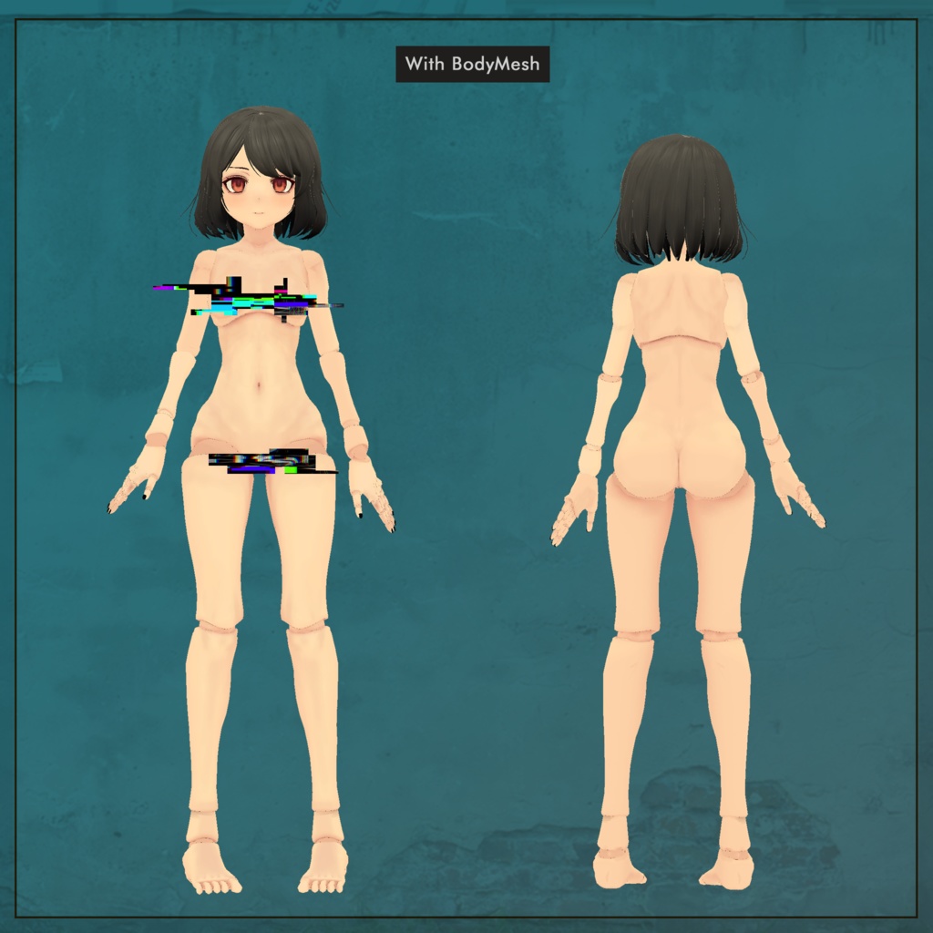 3Dアバター 『アルマ / ALMA』(素体付き)